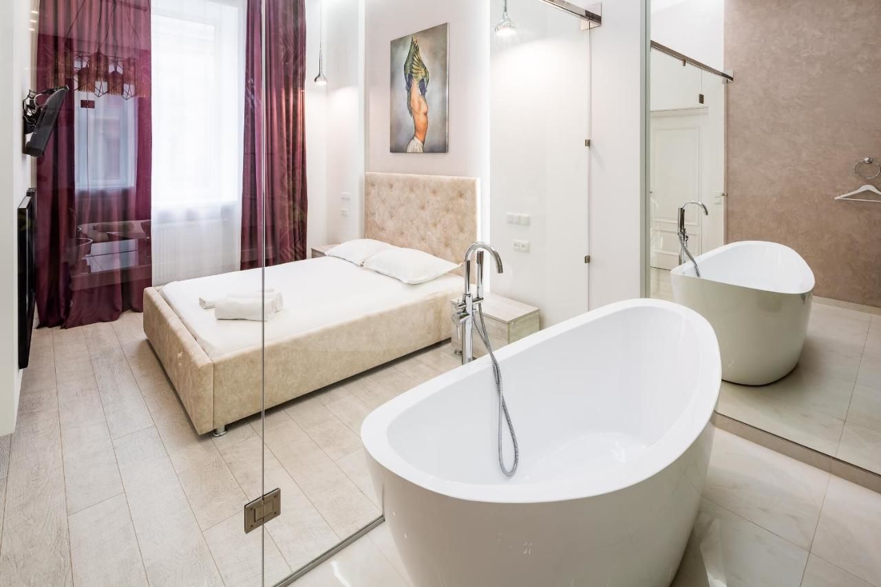 Апартаменты Deluxe apartment in Horodotska 33 Львов-45